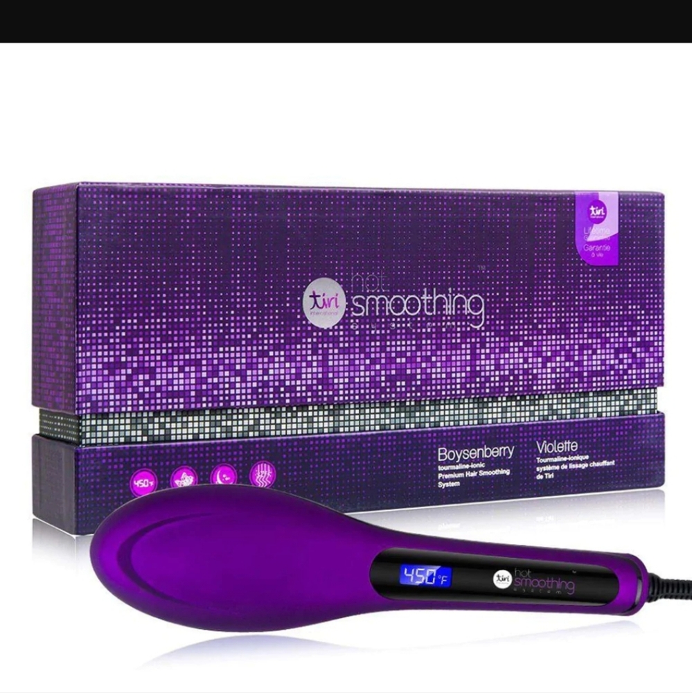 Tiri Smoothing System Purple Hot Brush